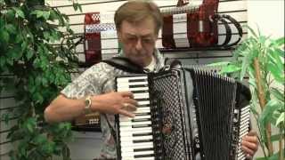 Scandalli Polifonico XIV Accordion Demo  Jim Laabs Music [upl. by Ytram]