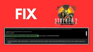 How to Fix Unhandled Exception EXCEPTIONACCESSVIOLATION in STALKER 2 [upl. by Cleopatre298]