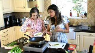 How to make bhajis Indian Recipe [upl. by Demmy]