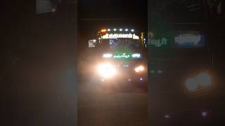 Thanjavur Orathanadu Pattukottai Vedaranyam Route Gurubagavan Bus After FC name lighting board [upl. by Adnilre]