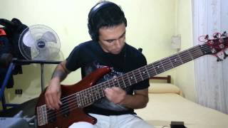 IRON MAIDEN  Twilight Zone Bass Cover by Samael [upl. by Hcra]