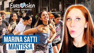 I REACTED TO MARINA SATTI  MANTISSA  GREECE EUROVISION 2024 [upl. by Danyette]