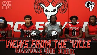 Views From The Ville  Rolesville vs Millbrook Post Game Interviews [upl. by Hough]