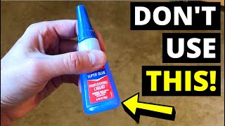 DONT USE SUPER GLUE Try This InsteadEpoxy Adhesive5Minute EpoxyEpoxy Glue [upl. by Kinson]