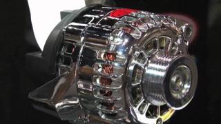 Powermaster Alternators and Starters for the LS amp 50 Liter Coyote Engines at PRI 2011 [upl. by Karolina]