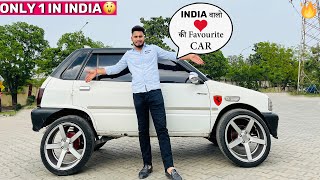 😱🔥Maruti 800 को बाना दिया SUV 17 Alloy Wheel😱Punjab ki Modified 800 2 lakh ki Modification [upl. by Paulita]