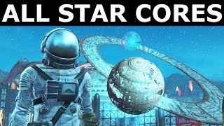 Fallout 4 Nuka World  Find All 35 Star Cores In Nuka World Galactic Zone amp All Other Locations [upl. by Azeret]