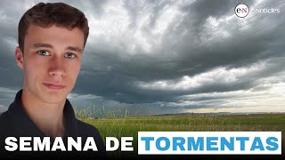 Jorge Rey  Temperaturas más suaves y fuertes tormentas [upl. by Veejar546]