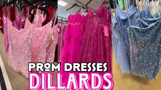 PROM DRESS SHOPPING 2024 PROM DRESS SHOPPING AT DILLARDS [upl. by Vanden247]