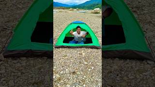 camping tent setup  camping tent kaise lagate hain [upl. by Aihsot]