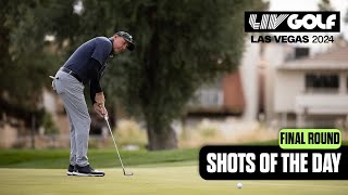 HIGHLIGHTS Top Shots From the Final Round  LIV Golf Las Vegas [upl. by Neelac]