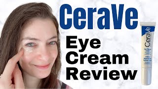 CeraVe Eye Repair Cream Review [upl. by Serdna932]