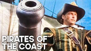 Pirates of the Coast  Lex Barker  Pirate Adventure Movie  Swashbuckler [upl. by Rudolph466]