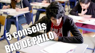 BAC PHILO 5 conseils [upl. by Idnis]