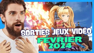 TOP 3 des sorties jeux vidéo de la semaine  Début FEVRIER 2024  🎮 [upl. by Azitram]