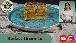 Herbst Tiramisu  das ganz besondere Tiramisu für den Herbst  Thermomix®  KochEule X KoRo [upl. by Orten]