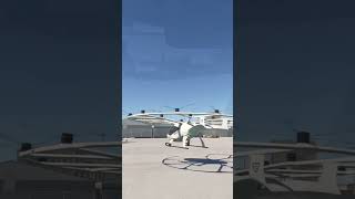 Volocopter Landing At Airport In MSFS 2020 [upl. by Efram890]