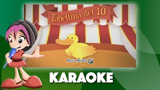 La canzone di Paoletto Paperetto e Mamma Paperatabellina del 10  Versione karaoke MelaEducational [upl. by Hellene]