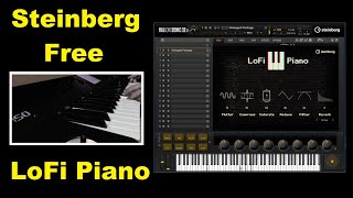 Steinberg  LoFi Piano GET FREE Full Demo 30 Factory Presets  Cubase 11 Pro [upl. by Mcknight881]