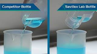 Savillex Lab Bottle Pouring Demonstration [upl. by Aihsa]