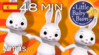 Los conejitos dormilones  Y muchas más canciones infantiles  ¡LittleBabyBum [upl. by Swirsky]