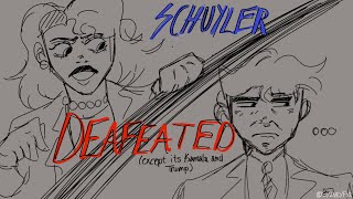 Schuyler Defeated except its Kamala and Trump Animatic JOKE [upl. by Orpah987]