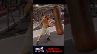 CHRIS EUBANKS JR DESTROYS HEAVY BAG [upl. by Con]