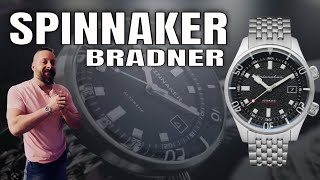 Spinnaker Bradner Watch A Closer Look at the Features and Design [upl. by Aicella]