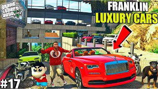 GTA 5  Franklin Buying Luxury Cars For Garage With Shinchan amp Chop in GTA 5  GTA 5 mods [upl. by Downs63]