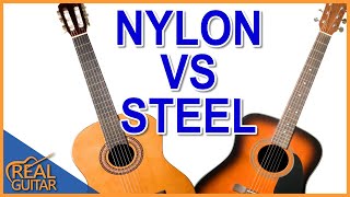 Nylon Or Steel String Guitar  Which Is Best With Examples [upl. by Hennessey]