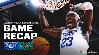 HIGHLIGHTS GSU vs Coastal Carolina  Mens Basketball [upl. by Lunna]