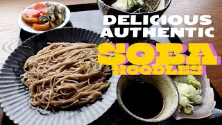 Tasting Authentic Soba Noodles in Matsumoto [upl. by Virgin748]