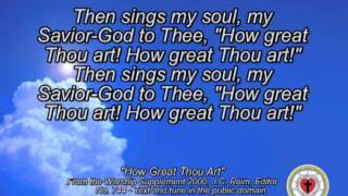 quotHow Great Thou Artquot by the Lutheran Quartet [upl. by Hamilton]