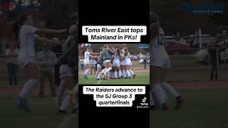 Toms River East tops Mainland in PKs to reach the SJ Group 3 quarterfinals soccer [upl. by Bora]