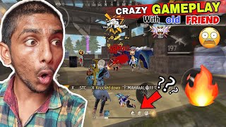 Crazy Gameplay🤯 with old Friends🔥99 Headshot Rate ⚡14 kills💥 Mobile 📱Gameplay ll Dou vs Squad 🪂 [upl. by Alvina]