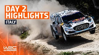 Day 2 Highlights  WRC Rally Italia Sardegna 2024 [upl. by Dupaix]