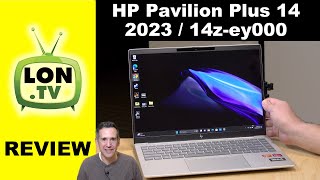 Value Packed Laptop HP Pavilion Plus 14 2023  14zey000 Review  120hz OLED [upl. by Amapuna713]