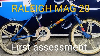 RALEIGH BURNER MAG 20  new project  first assessment [upl. by Alpers128]