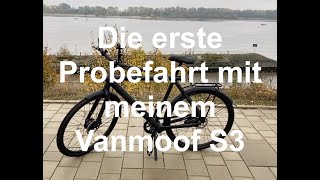 Die erste Probefahrt mit meinem Vanmoof S3 [upl. by Lachish]