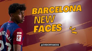 FIFA 19  FC BARCELONA NEW 20232024 FACES [upl. by Lunetta]