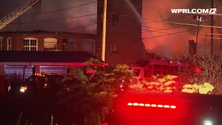 Video Now Timeline of the mill fire in Woonsocket [upl. by Etyak]