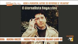 Andrea Purgatori ci ha lasciato a 70 anni stasera in suo omaggio lultima puntata di Atlantide [upl. by Milt]