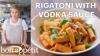 Molly Makes Rigatoni with Vodka Sauce  From the Test Kitchen  Bon Appétit [upl. by Meihar141]