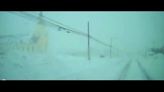 Groundhog Day 2015 Winter Storm  Saulnierville Nova Scotia [upl. by Zebulon]