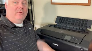 Canon Pixma Pro 200 Printer Review by Woodworking Business Owner [upl. by Silsbye]