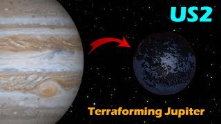 Realistically Terraforming Jupiter in Universe Sandbox 2 [upl. by Enyawad]