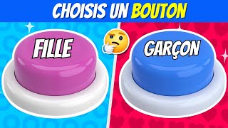 Choisis un bouton  😱 GARÇON ou FILLE 🔵🔴choisis un bouton garçon ou fille [upl. by Rudd]