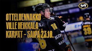 Otteluennakko  Ville Heikkala  Kärpät  SaiPa 2310 [upl. by Ynohtn]