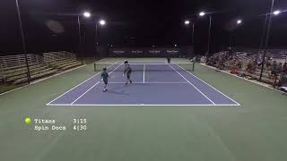 Playoff Finals  Combined 90 div  Nissan Titans vs Spin Doctors 11212024  Guam tennis [upl. by Khai]