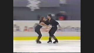 Marina Klimova amp Sergei Ponomarenko  1992 Europeans  Free Dance AirToccata amp Fugue caautv [upl. by Dorwin]